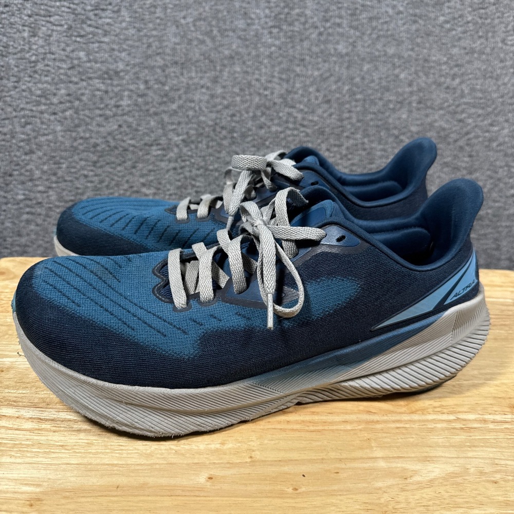 Altra Experience Flow Shoes Mens 11 Navy Blue Running Athletic Training
